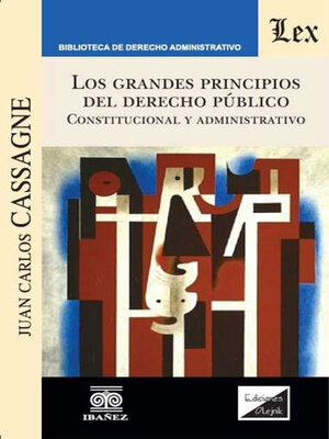 cover image of Los grandes principios del Derecho público